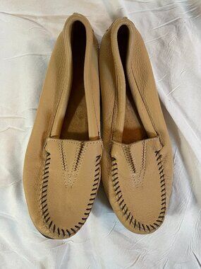 Beige Moccasins